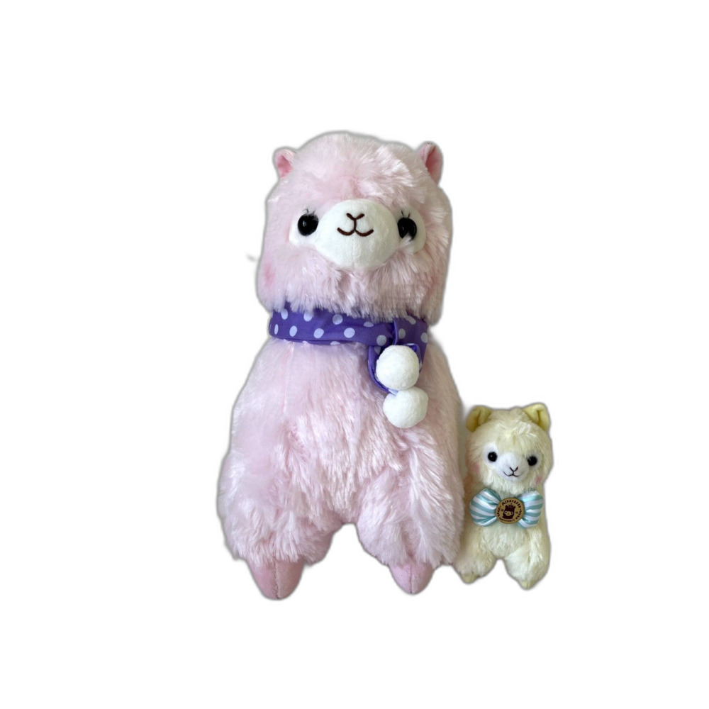 NWT Alpacasso Warm Big Momo + 10th Anniversary Beyan Mascot Bundle
